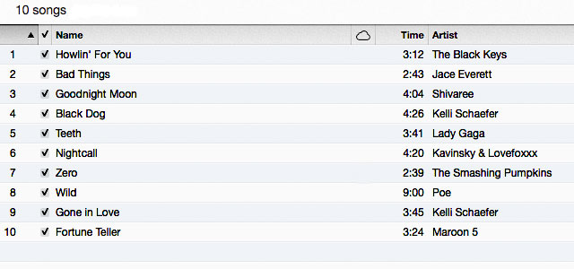 Inspiration Playlist